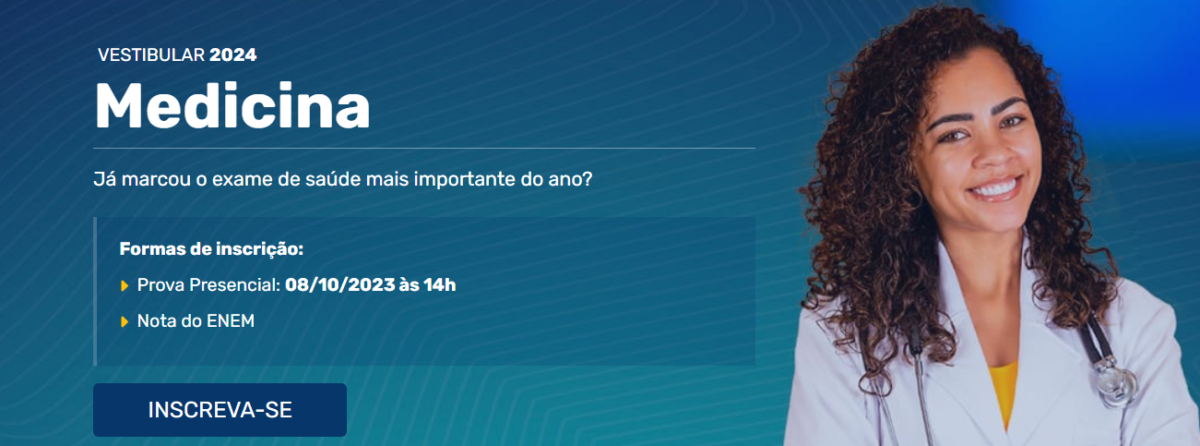 Vestibular de Medicina 2024 UNIP recebe inscrições até 15 de setembro