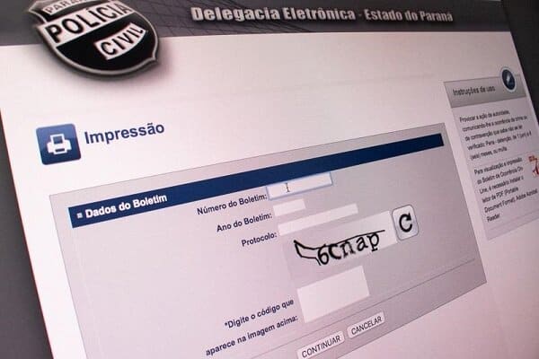 Como fazer boletim de ocorrência online?
