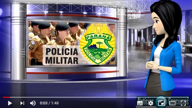 TV NC: Concurso Polícia Militar PR: Edital é autorizado oficialmente com 2 mil vagas! Até R$4.180,07!