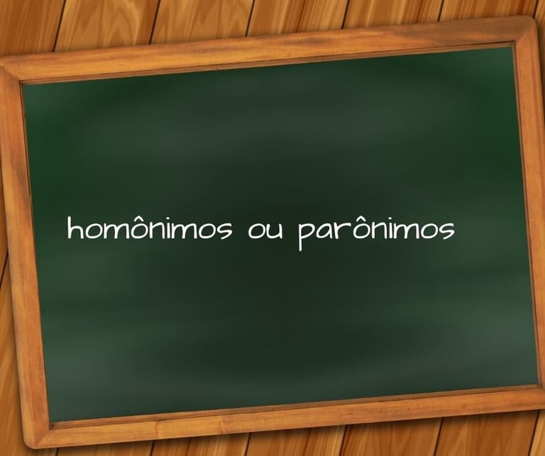 Homônimos e parônimos: exemplos de palavras