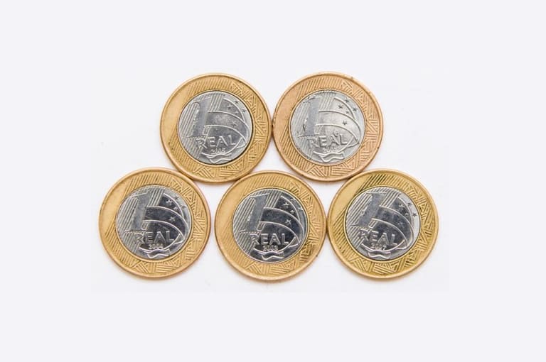 5 moedas 1 real 34 mil