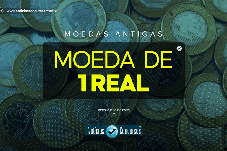 Moeda de 1 REAL do Banco Central pode ser vendida agora por R$1.350. Veja como identificar moeda rara