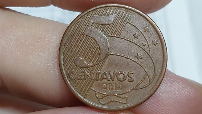 COMEÇOU A CORRIDA: Quem encontrar este erro na moeda de 5 centavos pode ganhar MUITO DINHEIRO