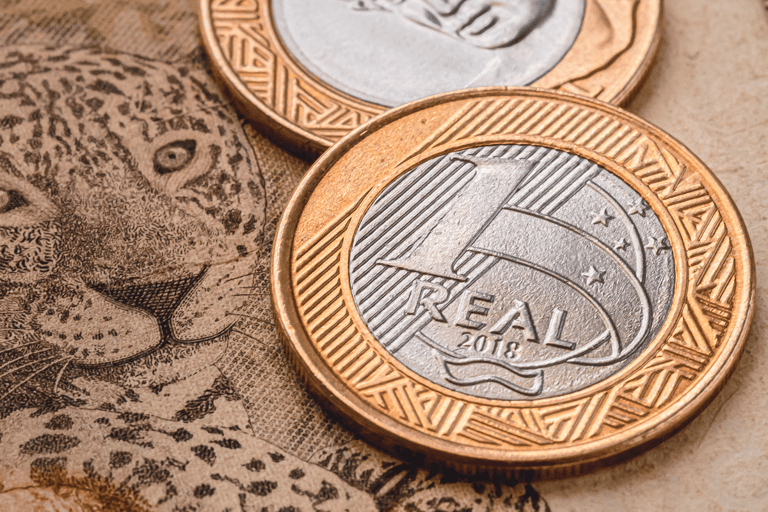 No Brasil, a moeda de 1 real com a letra "P" pode valer mais de R$ 1 mil.