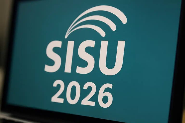Tela exibindo a palavra SISU 2026