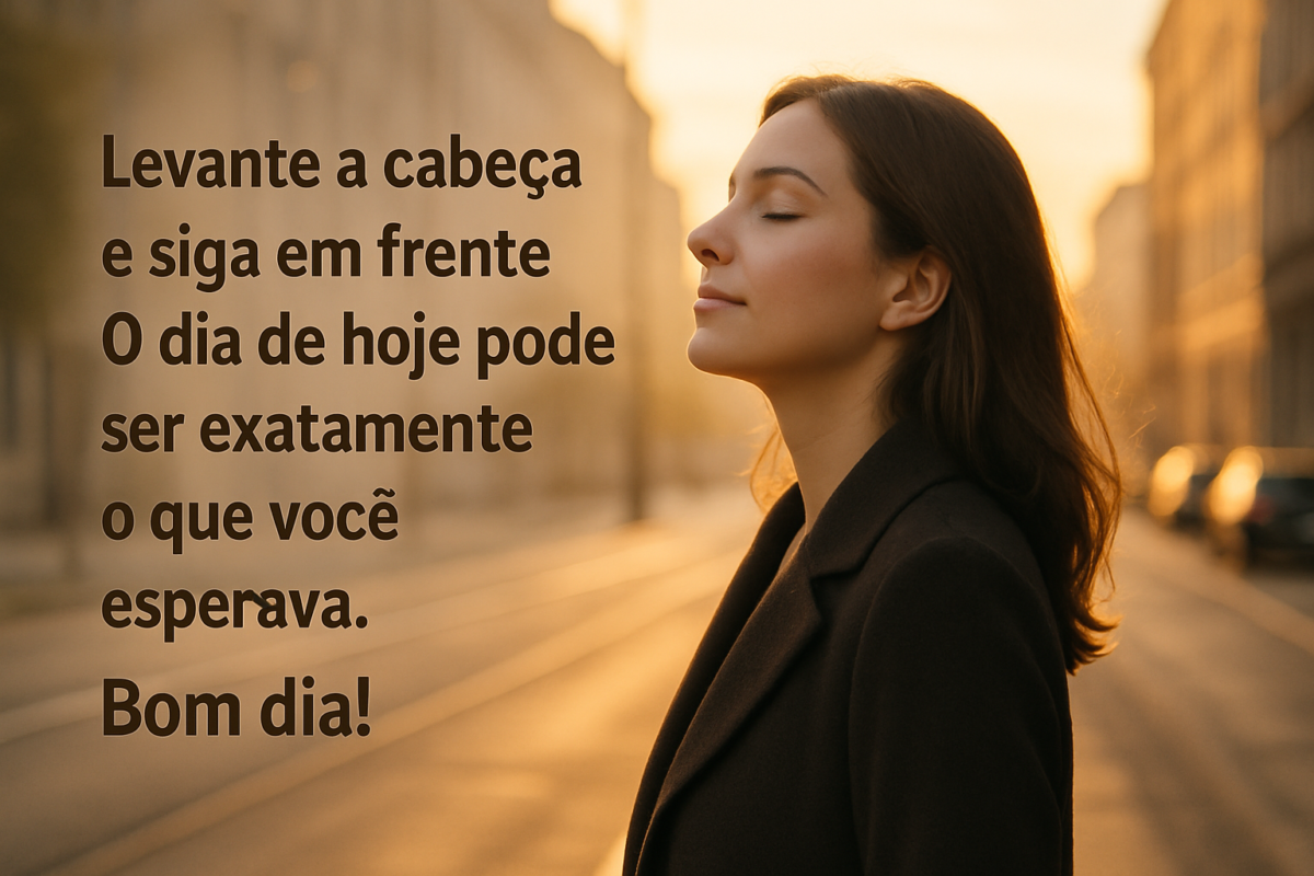 Bom dia com lindas mensagens: escolha a mais bela e envie para os amigos e familiares 3 Mensagem motivacional de bom dia ao amanhecer
