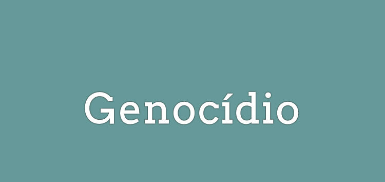 genocídio