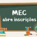 inscrições curso professor alfabetização