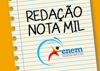 redação nota mil enem