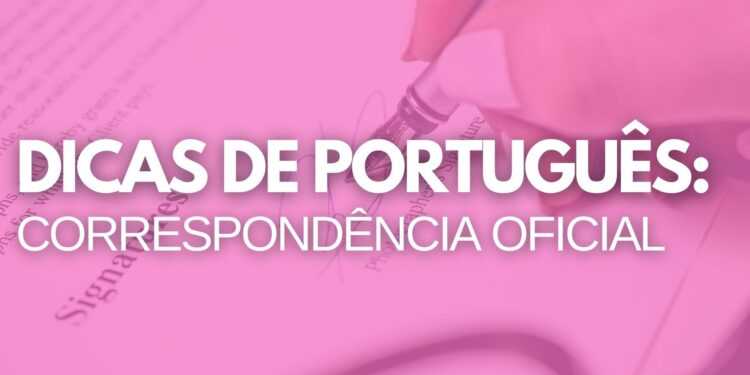 O que é correspondência oficial