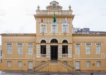 City Hall building in the city of Bento GonÃ§alves - RS - Brazil