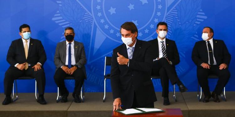 bolsonaro lula máscara vacinas