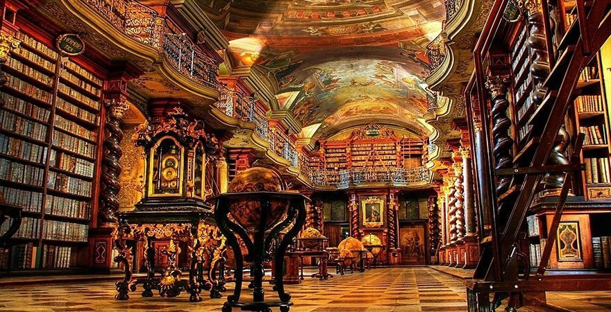 bibliotecas deslumbrantes rep tcheca