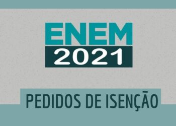 isenção da taxa de inscrição - Enem 2021