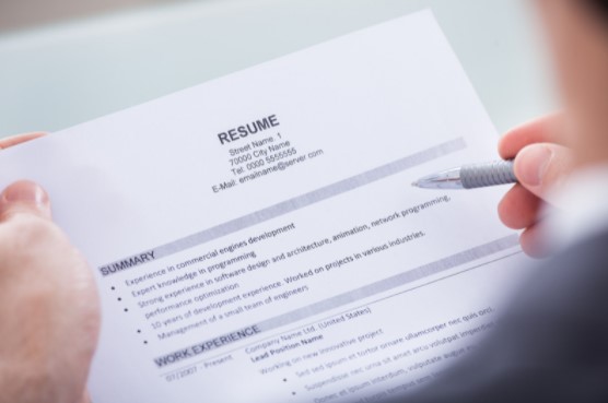 currículo CV empregos entrevista de emprego