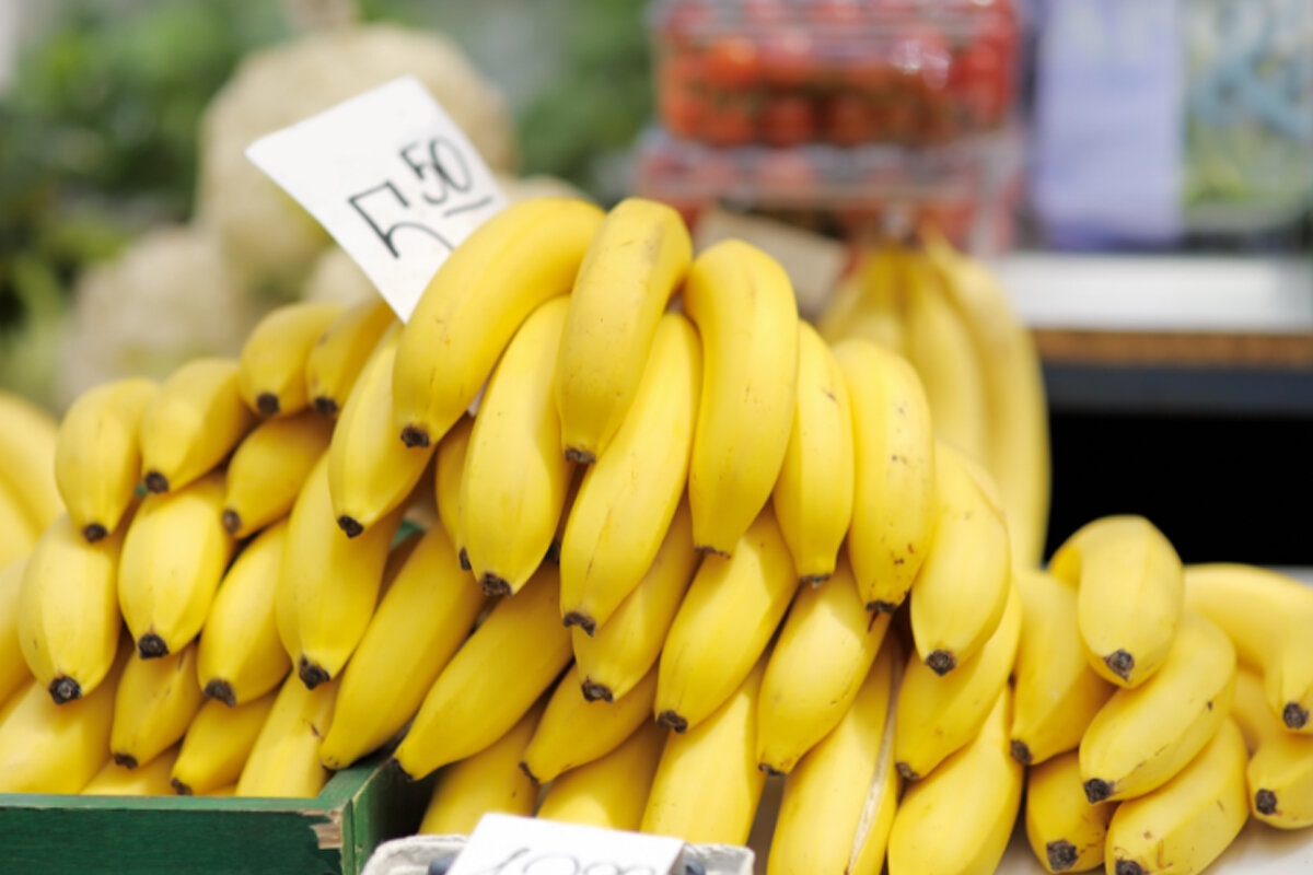 Dicas para escolher banana no mercado -- Reprodução Canva