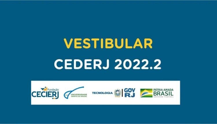 Vestibular Cederj 2022/2