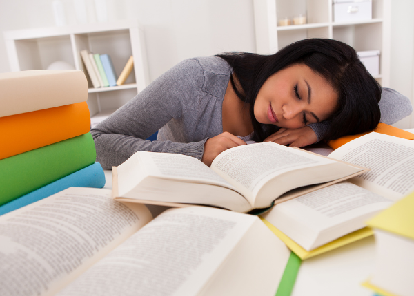 minimizar o cansaço dos estudos