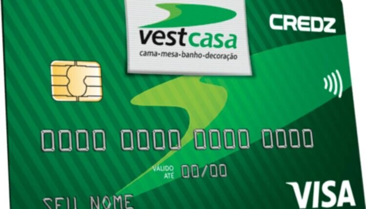 Cartão Vestcasa: limite de até R$ 3.500,00 e rápida aprovação