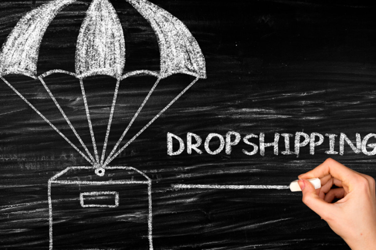 Empreender no dropshipping -- Reprodução Canva