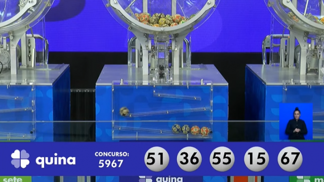 Confira resultado da Quina. Prêmio ultrapassa os R$ 11,2 milhões ...