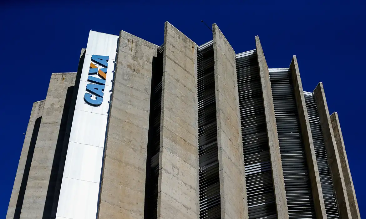 caixa Edifício da Caixa Econômica Federal, símbolo da confiabilidade bancária no Brasil.