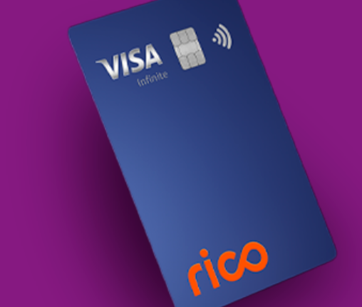 ,Cartão de crédito Rico Visa Infinite, cartão de crédito sem anuidade, cashback, conta digital Rico,