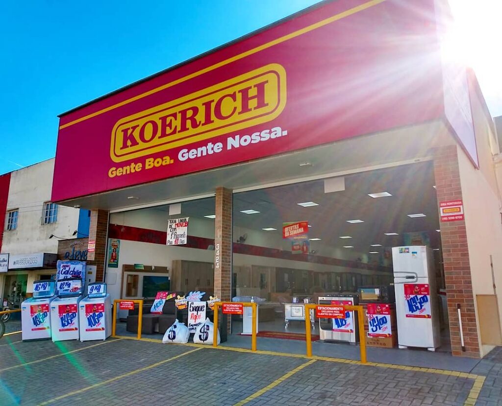 Koerich CONTRATA Operador de Loja, Vendedor, Gerente e mais! Notícias
