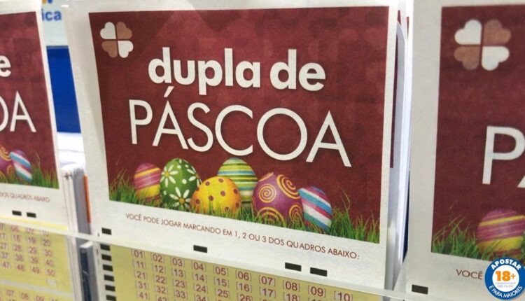 DUPLA SENA DE PÁSCOA sorteia R$ 35 MILHÕES na próxima semana