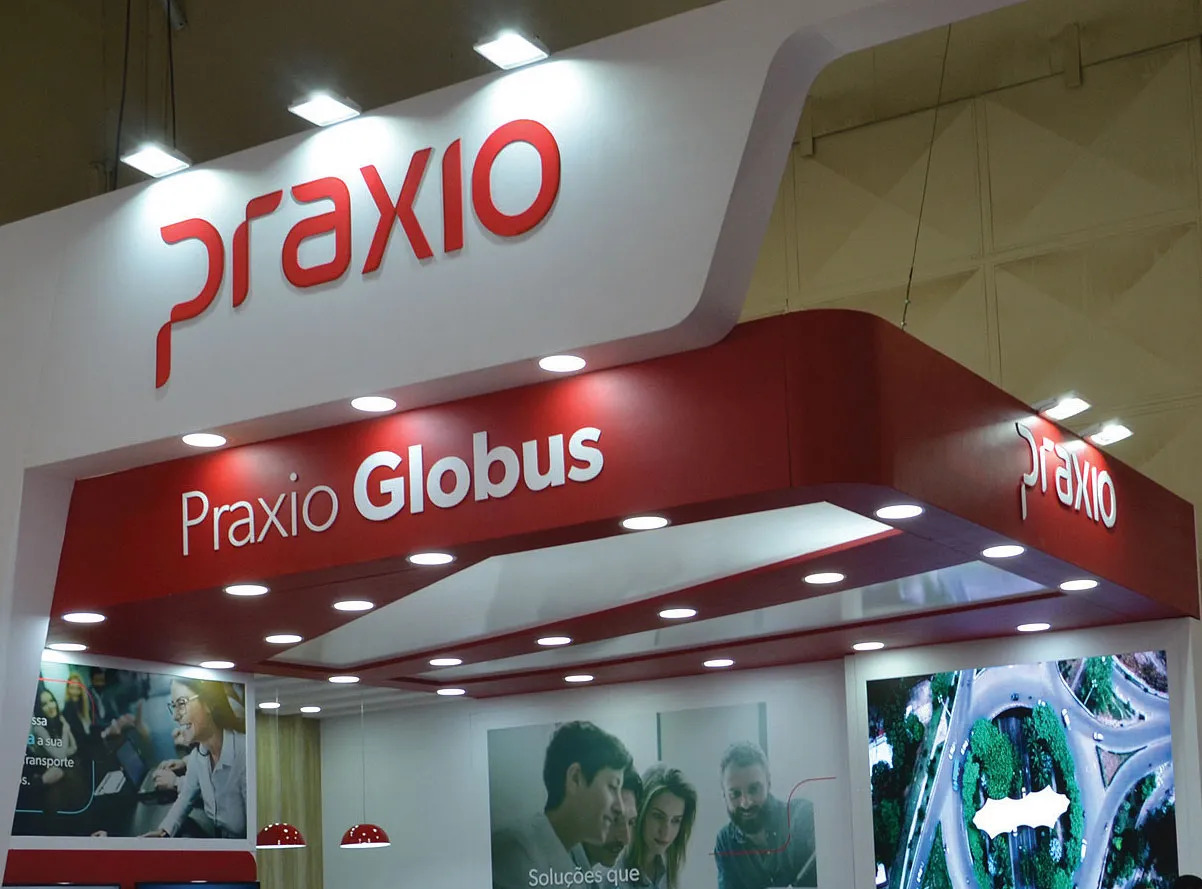 Praxio é referência em tecnologia, logística e transportes. Foto: Divulgação.