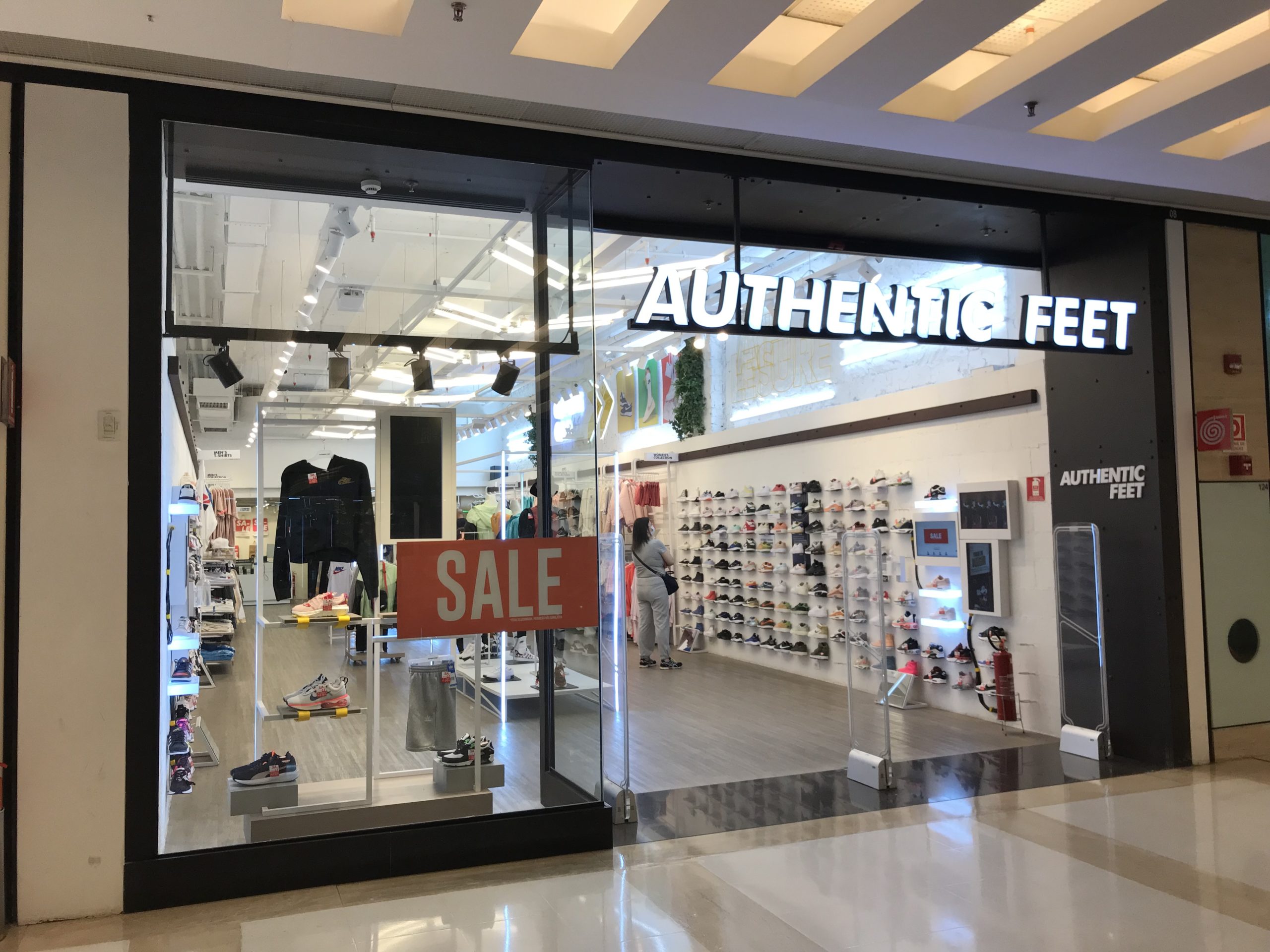 Authentic Feet é referência no setor comercial. Foto: Divulgação.