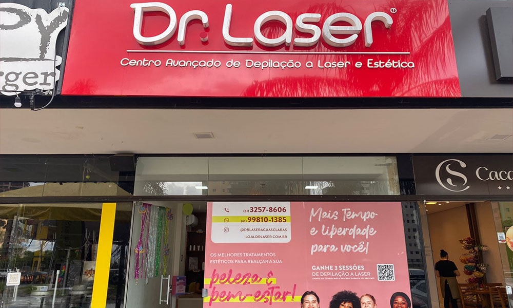 Dr. Laser está CONTRATANDO em mais de OITO estados