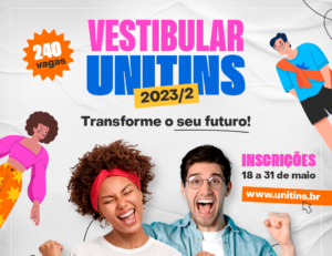 Unitins lança edital do Vestibular 2023/2; veja datas