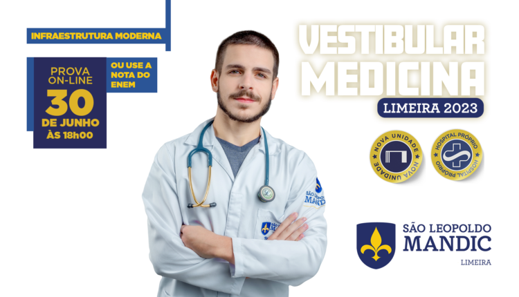 Vestibular Medicina SL Mandic Limeira 2023
