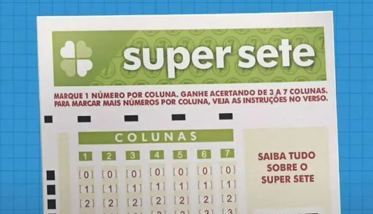 SUPER SETE: Saiu o resultado do concurso 401 desta sexta-feira, 02/06