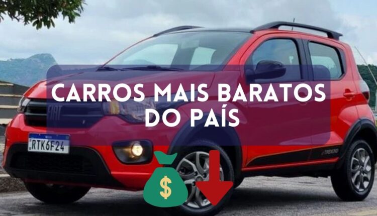 Surpreendente, brasileiros são pegos de surpresa com LISTA de 10 CARROS mais baratos do país.