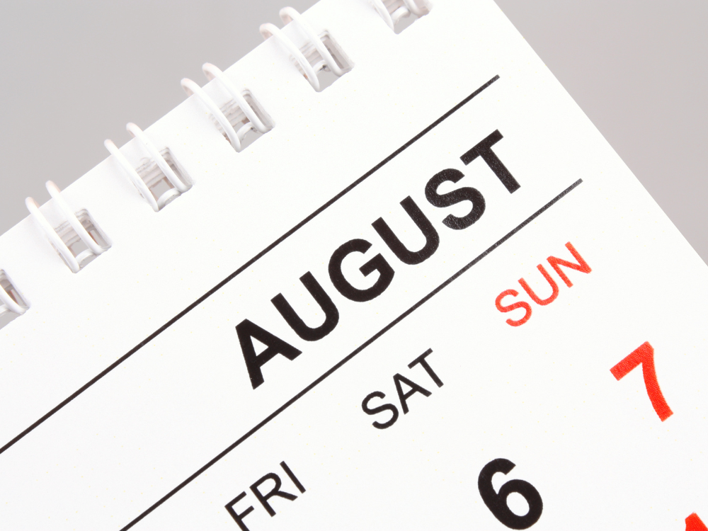 Agosto tem feriado e folgas previstas? Confira!