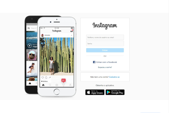 Como entrar no Instagram pelo Facebook?