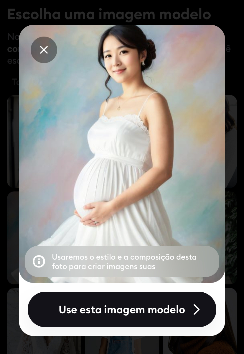 Remini: app grátis de inteligência artificial simula gravidez em