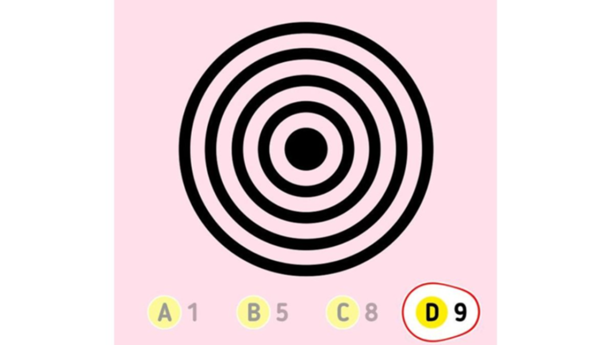 Teste de percepção visual: quantos círculos você consegue contar?