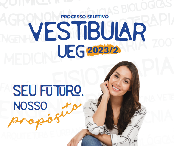 Aprovados na 1ª chamada do Vestibular UEG 2023/2 devem se matrículas entre 11 e 14 de julho. Imagem: UEG/ Reprodução