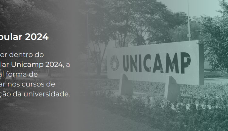 Vestibular 2024: Unicamp recebe pedidos de isenção parcial da taxa de inscrição até essa sexta-feira (4)