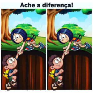 Encontre a diferença entre as imagens