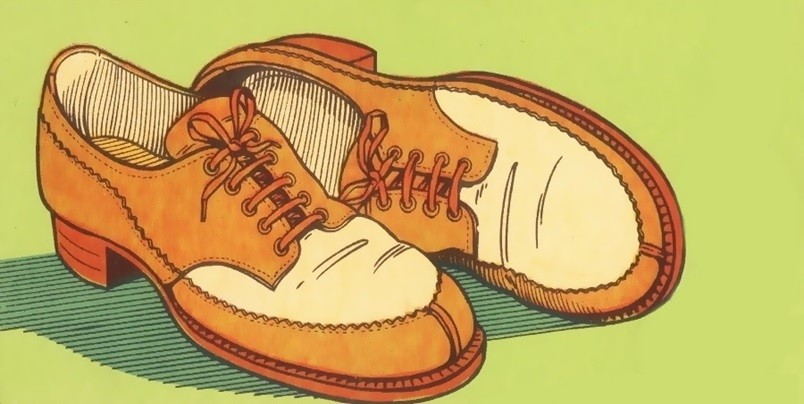 Um par de sapatos