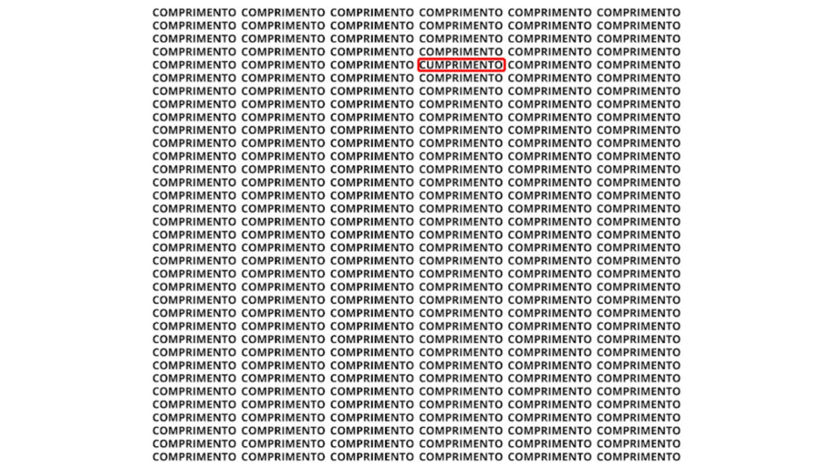 Como anda sua percepção? Experimente o teste do “CUMPRIMENTO”