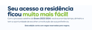 O Enare oferta vagas de residências das áreas médica, multi e uniprofissional. Imagem: EBSERH/ Divulgação