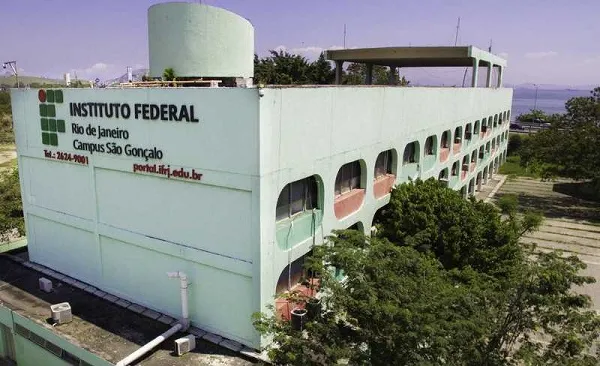 Campus do Instituto Federal do Rio de Janeiro em São Gonçalo. Imagem: Divulgação/ IFRJ