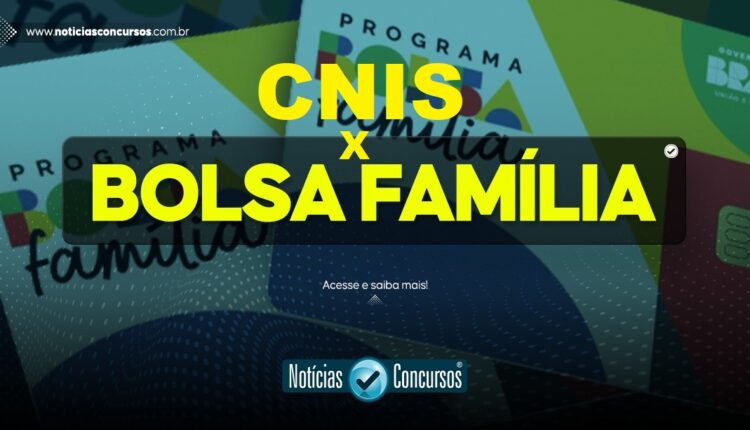 CNIS, cadúnico e bolsa família