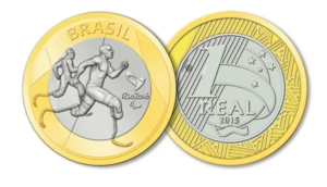 Moeda comemorativa dos Jogos Paralímpicos do Rio de JaneiroImagem: Reprodução / Banco Central do Brasil