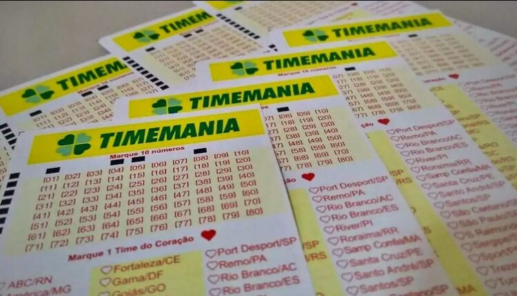 A Caixa Econômica Federal realiza, nesta terça-feira (01), às 20h, o sorteio da Timemania do concurso 1970, com um prêmio estimado de R$ 4.5 milhões